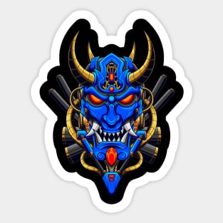 Japanese Oni Mecha 7.4 Sticker